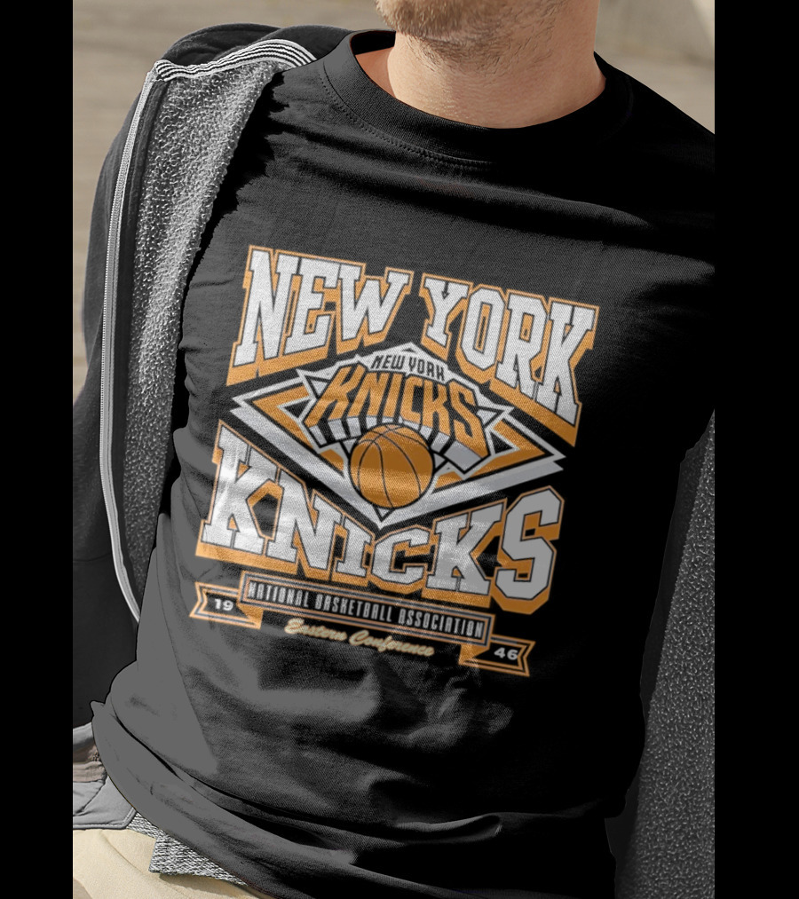 New York Knicks 1946 National Basketball Association Eastern Conference Heritage 2026 Season T-Shirt