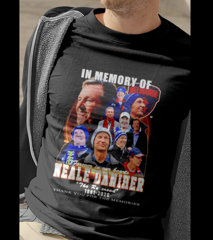 In Memory Of Melbourne Neale Daniher Forever In Our Hearts "The Reverend T-Shirt