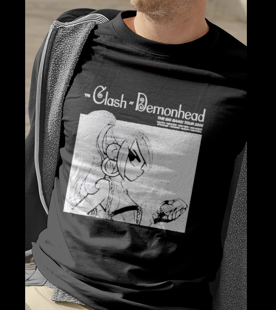 The Clash At Demonhead Tour 2006 Scott Pilgrim Vol 3 Infinite Sadness 20th Anniversary T-Shirt