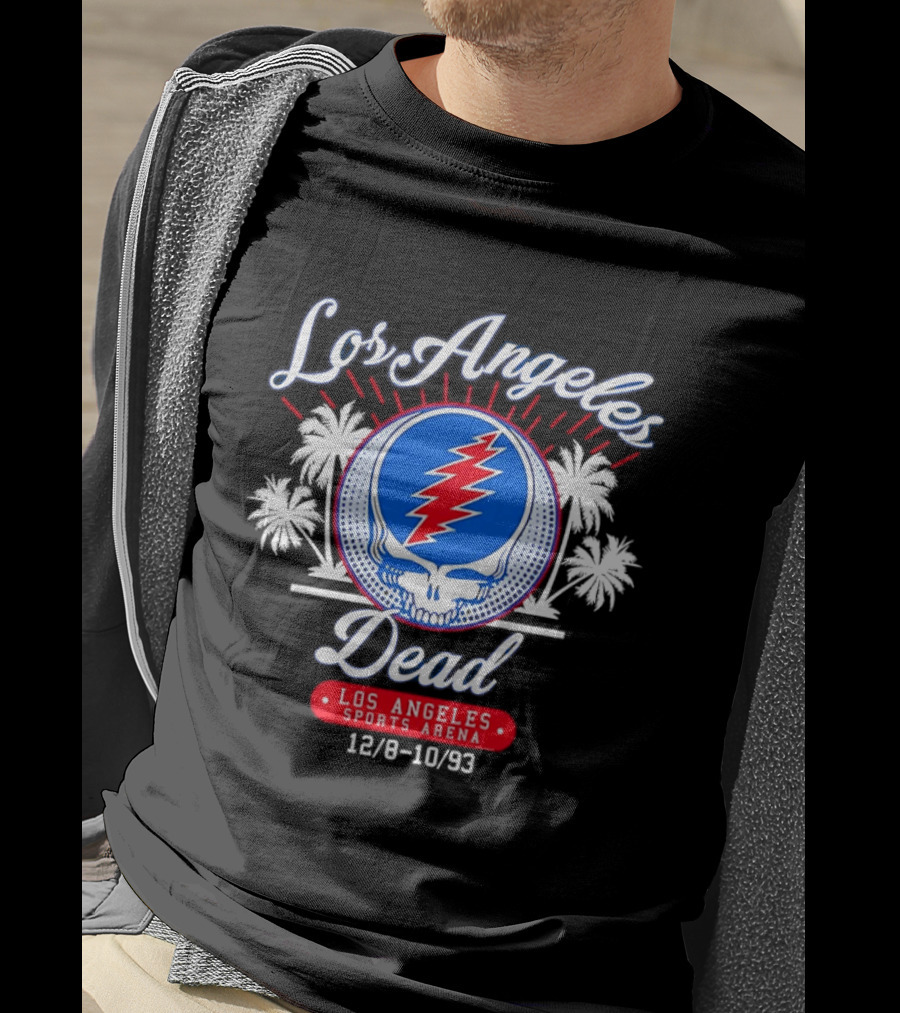 Los Angeles Dead Sports Arena 12/8 10/93 Steal Your Face T-Shirt
