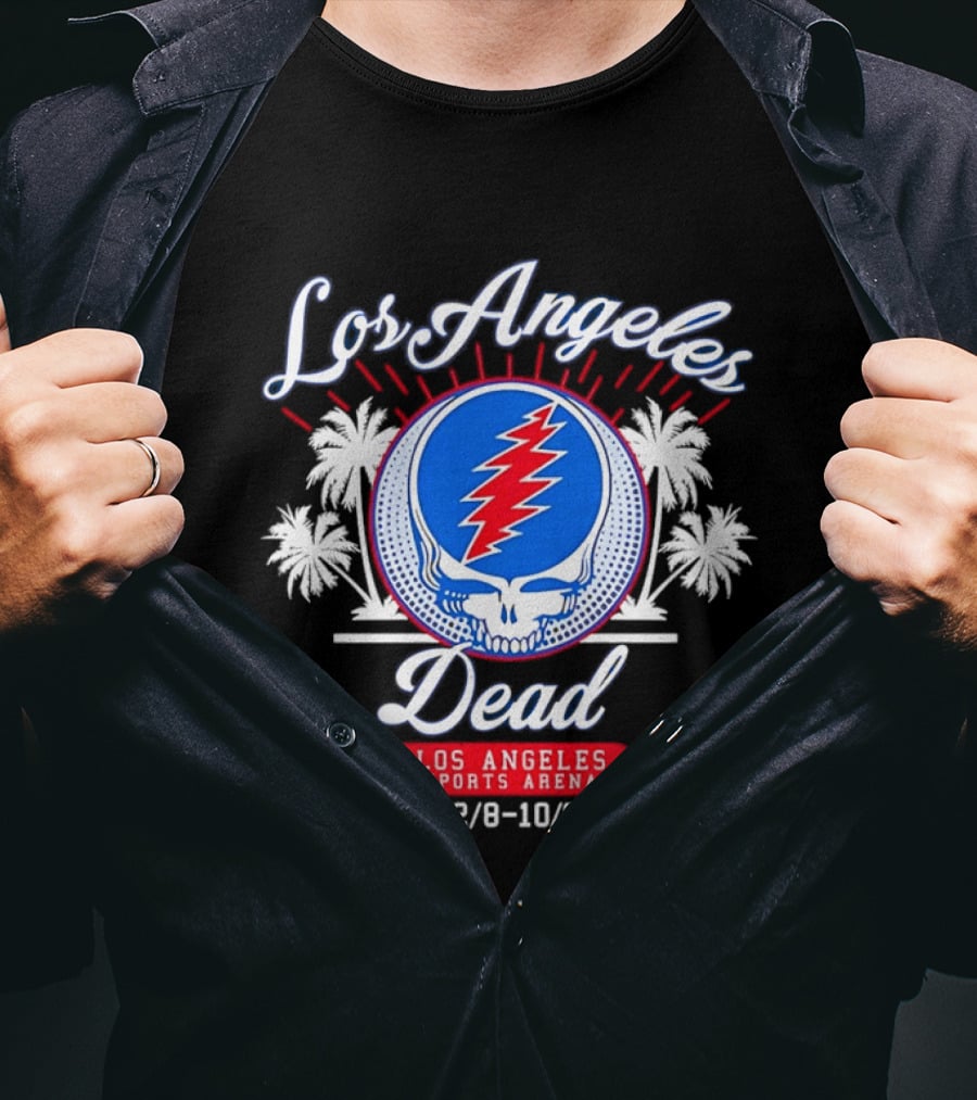Los Angeles Dead Sports Arena 12/8 10/93 Steal Your Face T-Shirt