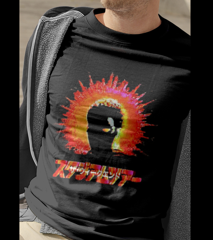 The Weeknd Cyberpunk Japanese Art Explosion T-Shirt