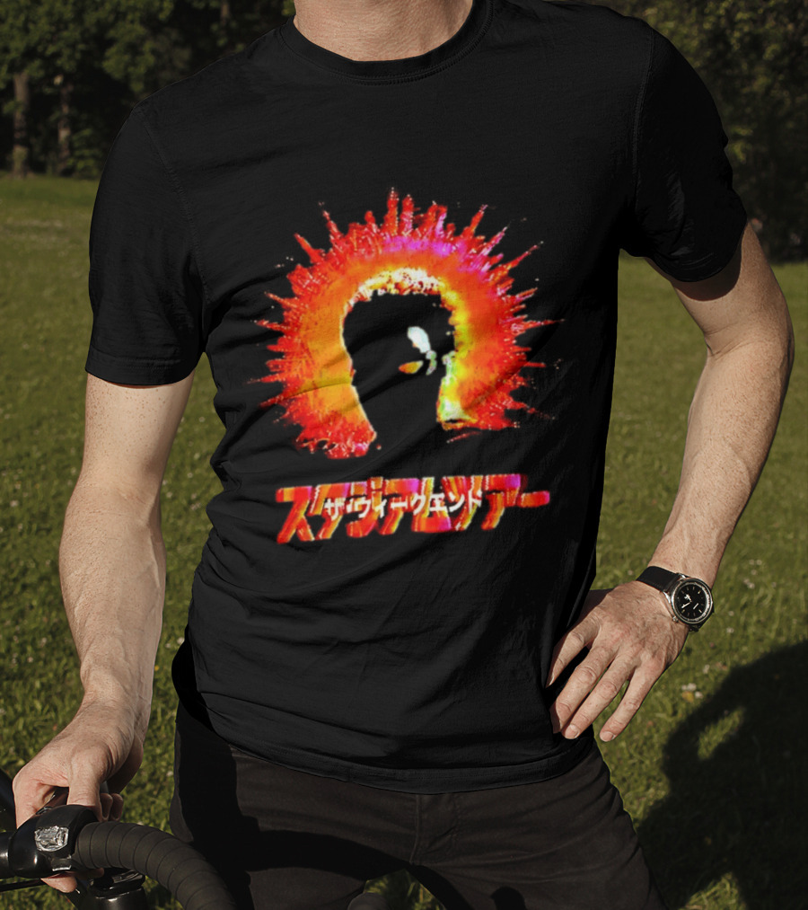 The Weeknd Cyberpunk Japanese Art Explosion T-Shirt