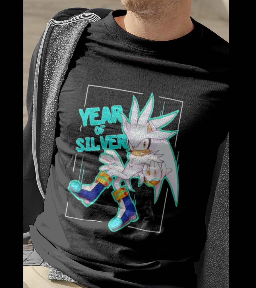 Year Of Silver Hedgehog Classic Character T-Shirt