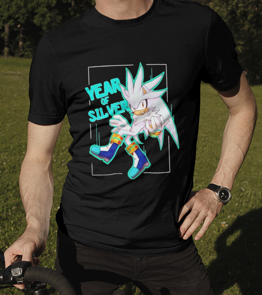 Year Of Silver Hedgehog Classic Character T-Shirt
