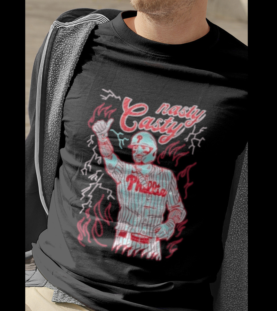 Nasty Casty Philadelphia Phillies Bryce Harper T-Shirt