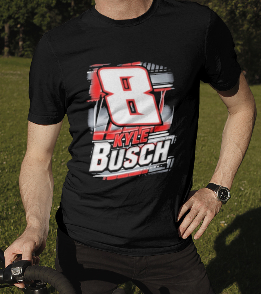 Kyle Busch Number 8 Racing NASCAR Fan T-Shirt