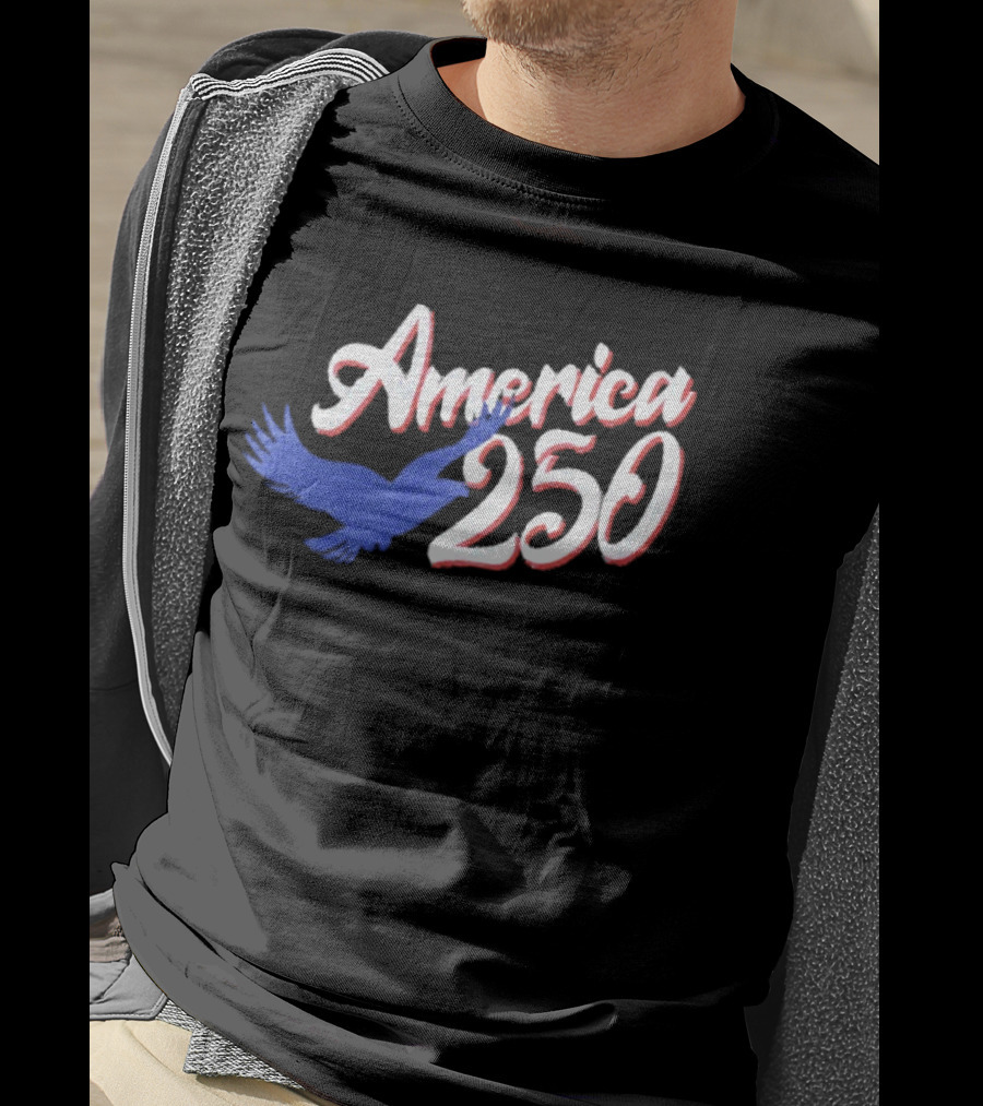 America 250 Eagle Anniversary Celebration T-Shirt