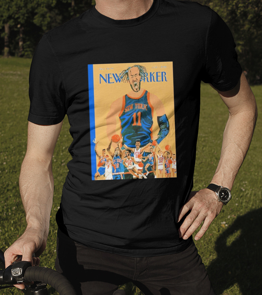 Kings Of New York Jalen Brunson New York Knicks New Yorker Issue Jan 1 2024 Basketball Players T-Shirt