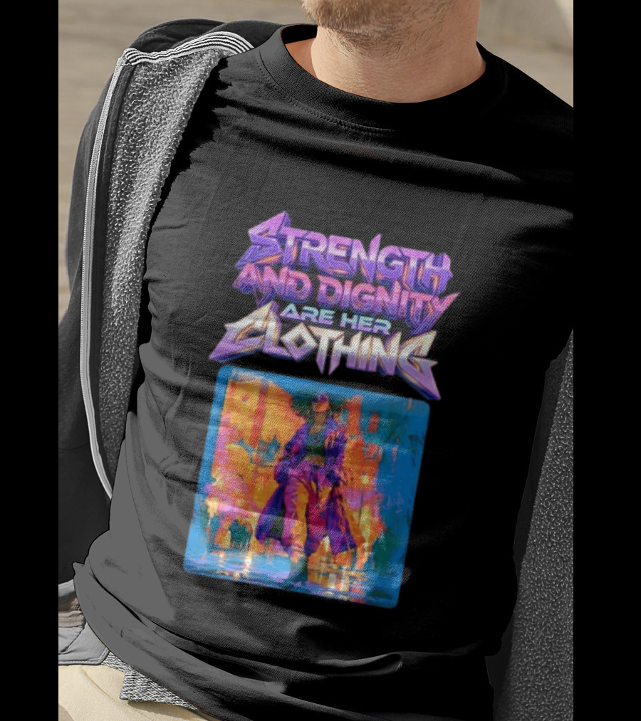 Strength And Dignity Street Girl Urban Vibes T-Shirt