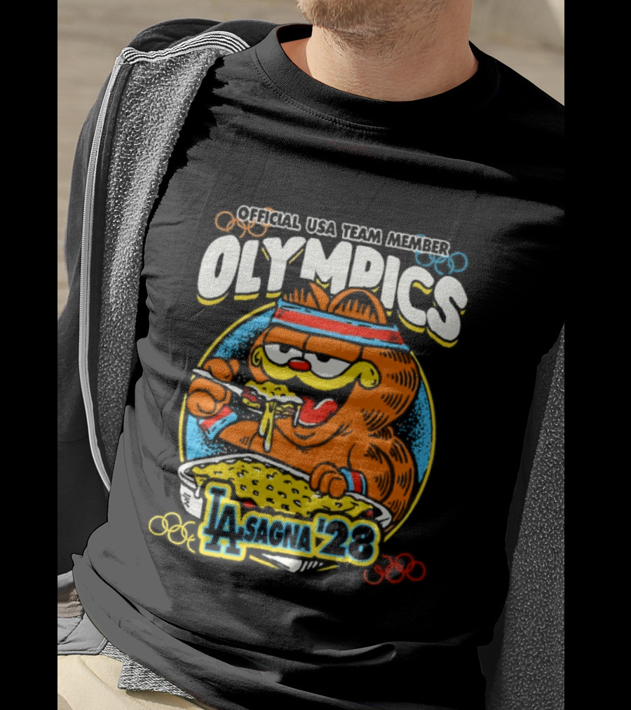 Official Usa Team Member Olympics Lasagna 28 T-Shirt