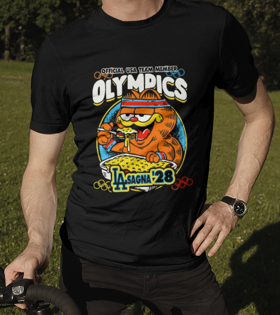 Official Usa Team Member Olympics Lasagna 28 T-Shirt