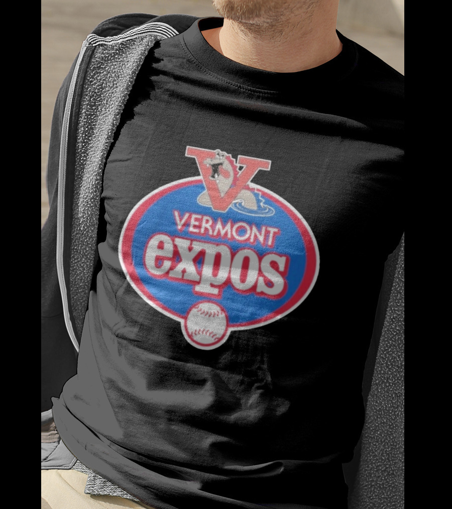 Vermont Expos Baseball Gator T-Shirt