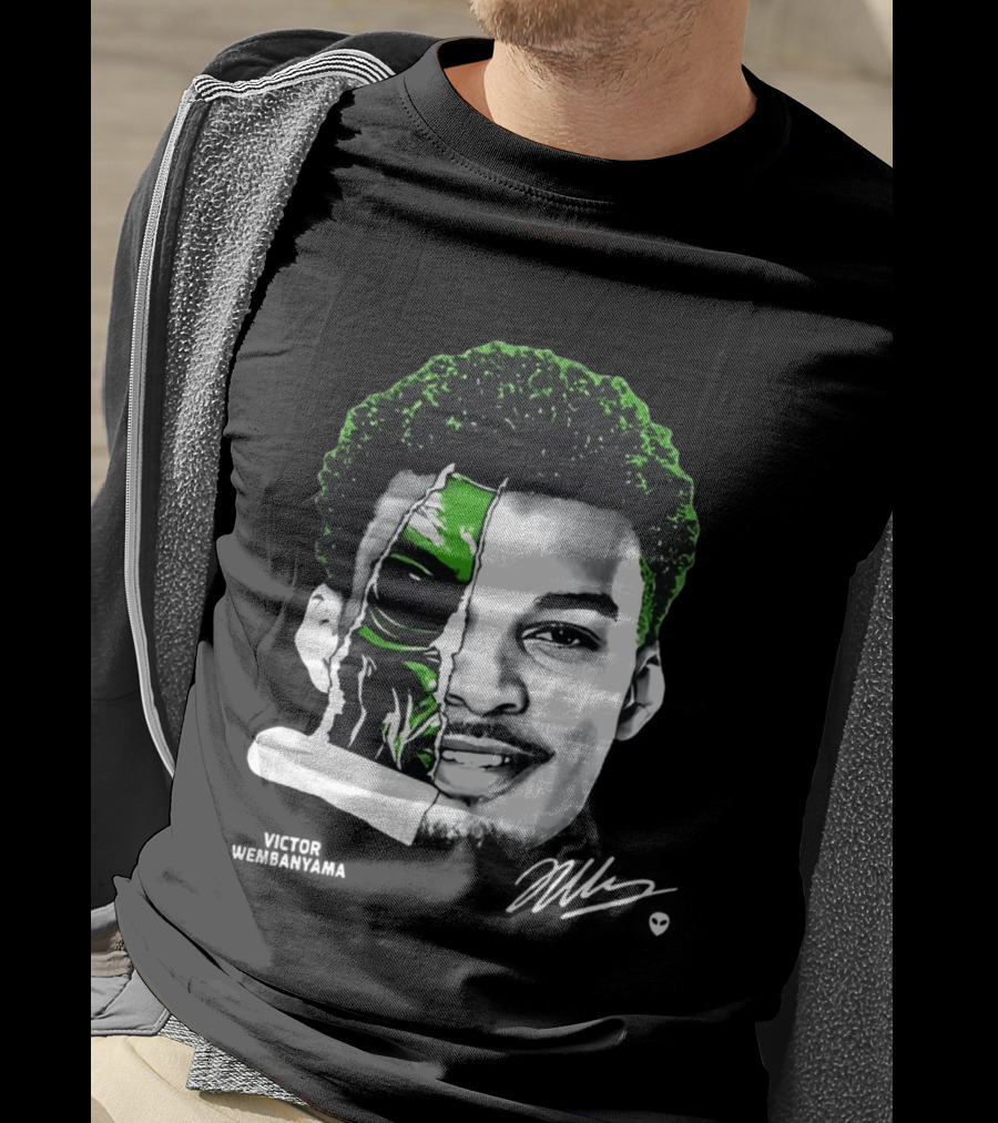 Wemby Alien Victor Wembanyama San Antonio Spurs NBA T-Shirt