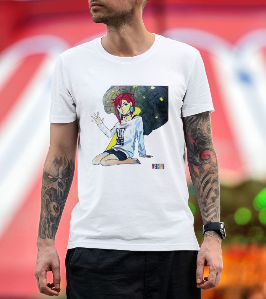 Ayase Momo UFO Anime Welcome T-Shirt