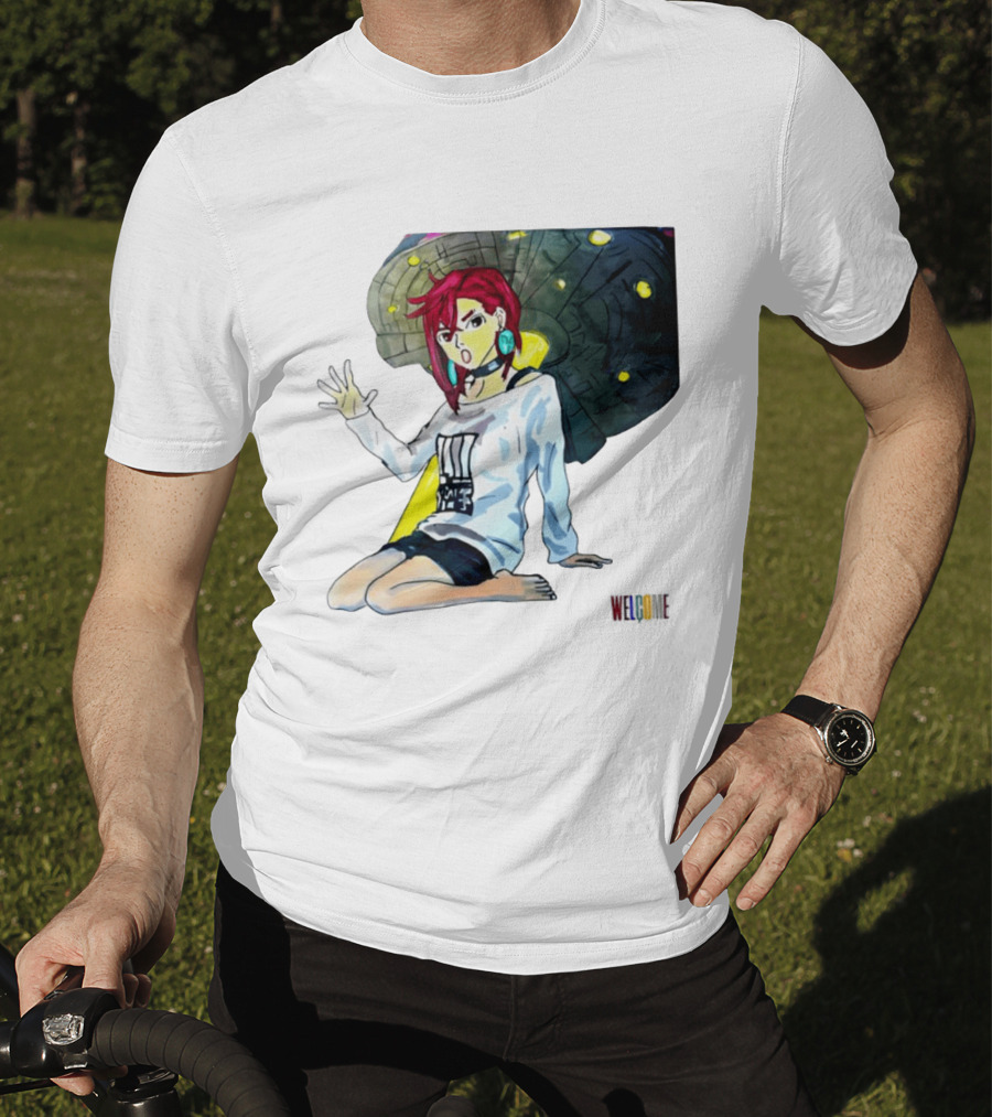 Ayase Momo UFO Anime Welcome T-Shirt