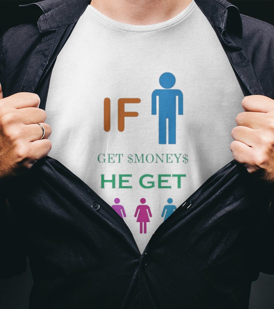 IF Get $Money$ He Get T-Shirt