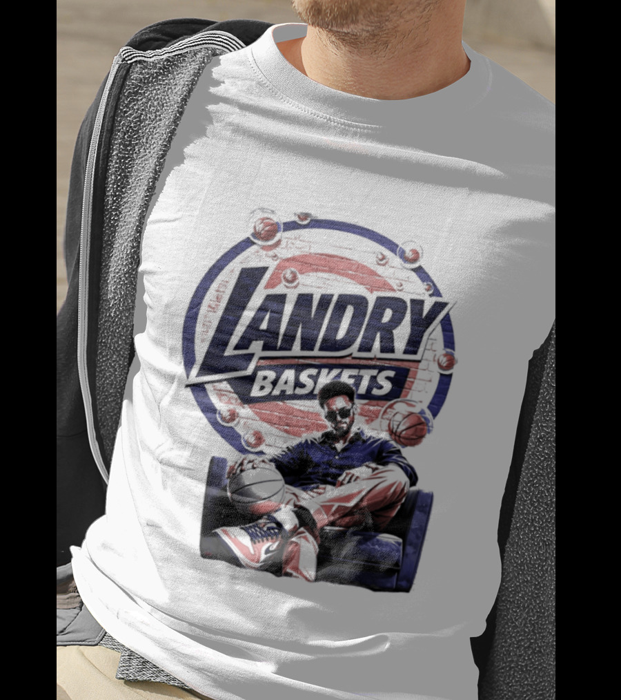 Landry Fields NBA New York Knicks Landry Baskets Basketball T-Shirt