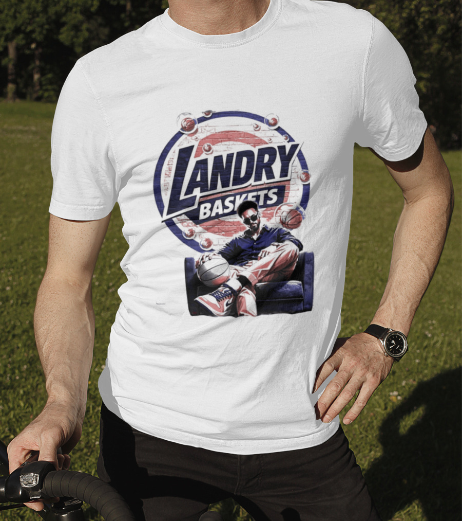 Landry Fields NBA New York Knicks Landry Baskets Basketball T-Shirt