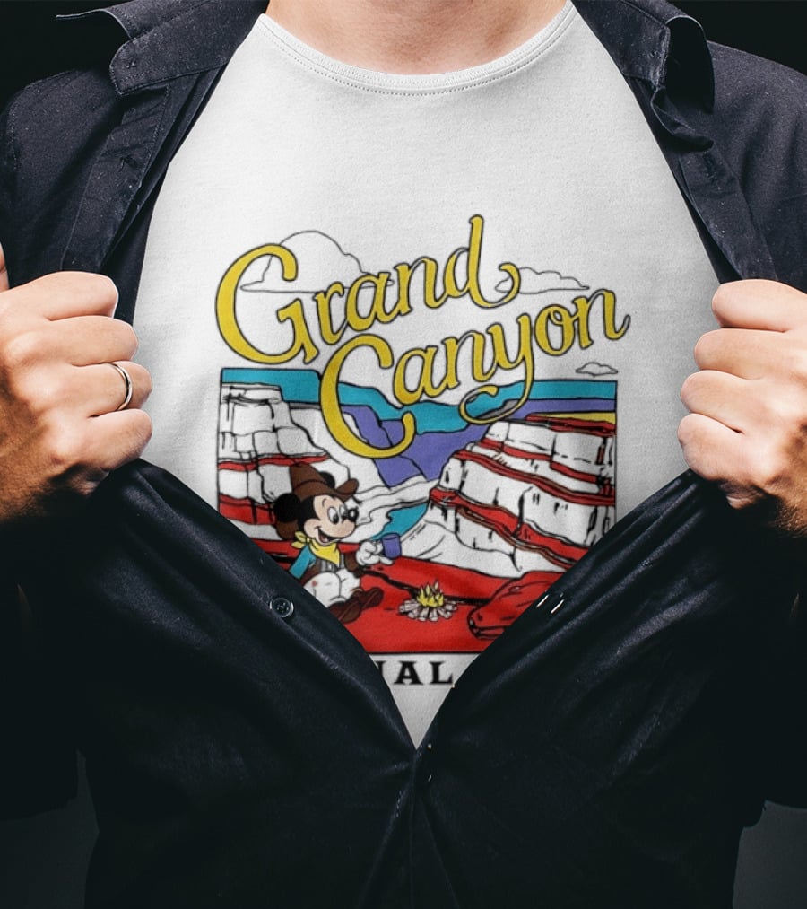 Grand Canyon National Park Mickey Mouse Adventure T-Shirt