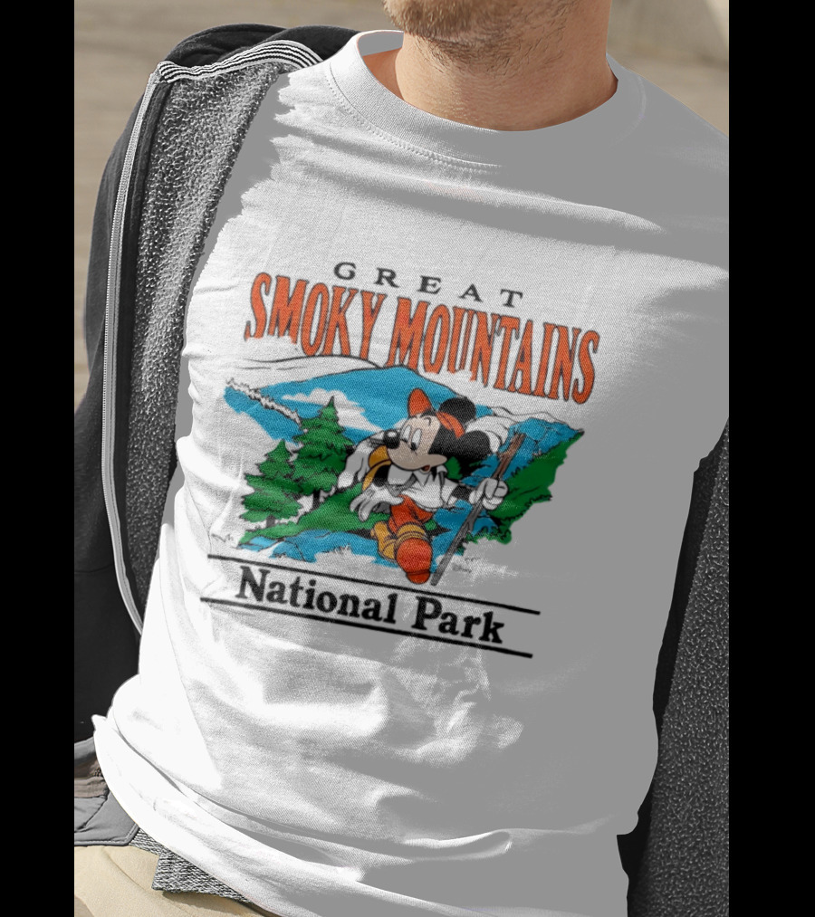Mickey Mouse Great Smoky Mountains National Park Adventure T-Shirt