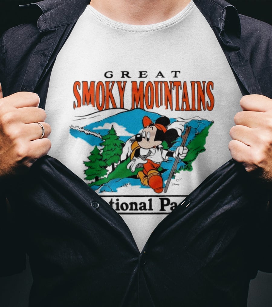 Mickey Mouse Great Smoky Mountains National Park Adventure T-Shirt