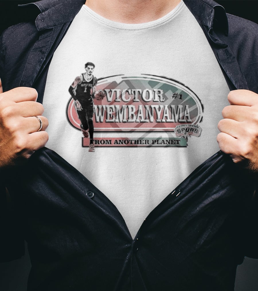Victor Wembanyama San Antonio Spurs From Another Planet T-Shirt
