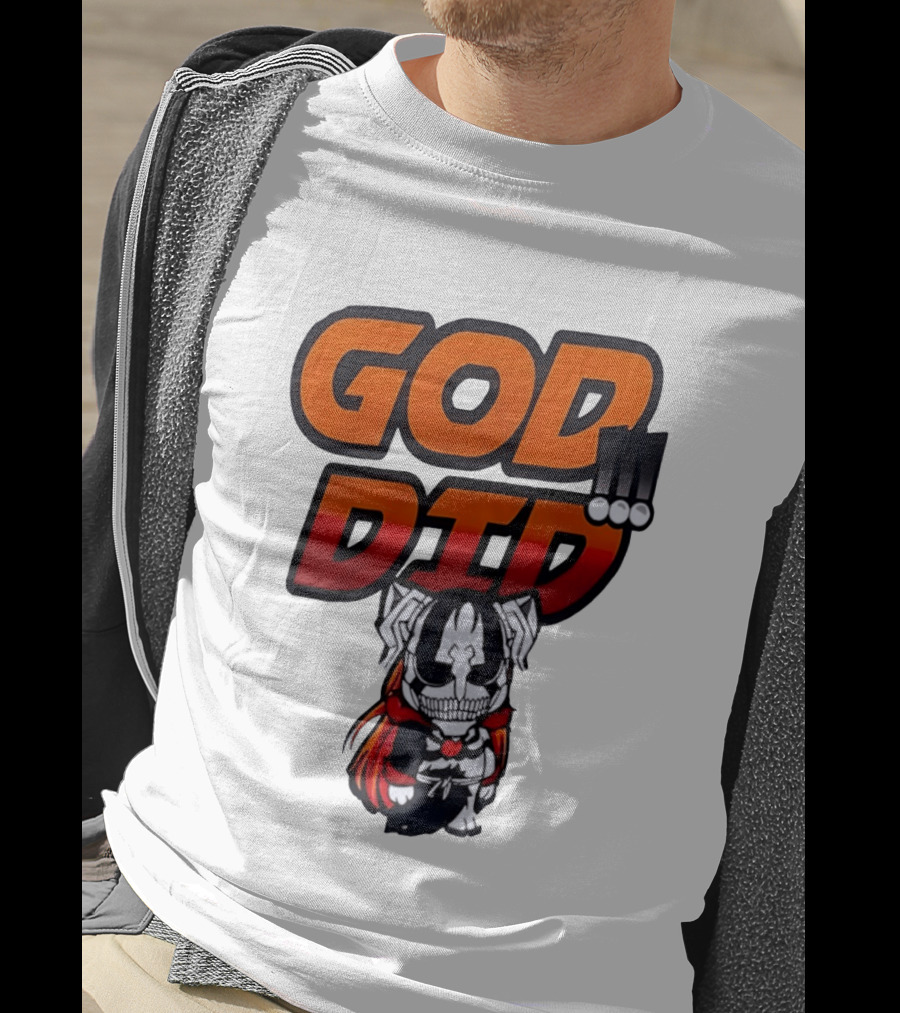 Ichigo Kurosaki God Did Bleach Anime Chibi T-Shirt