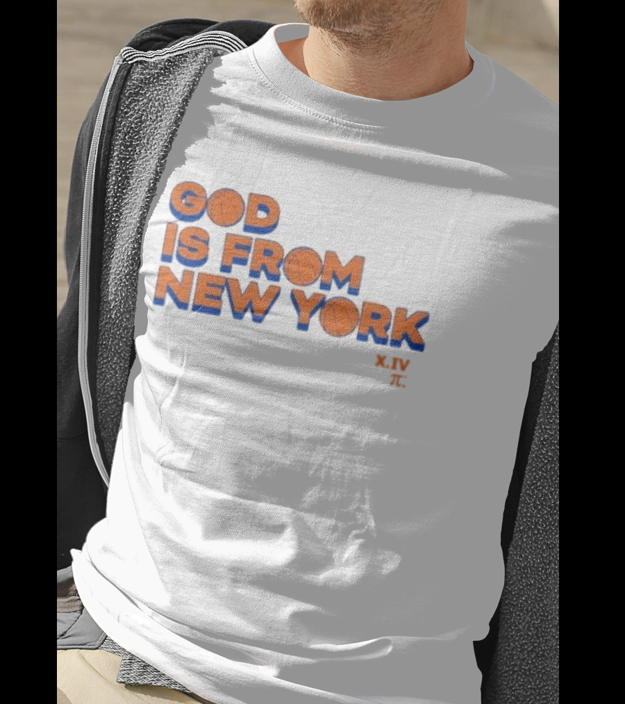 NBA Knicks God Is From New York T-Shirt