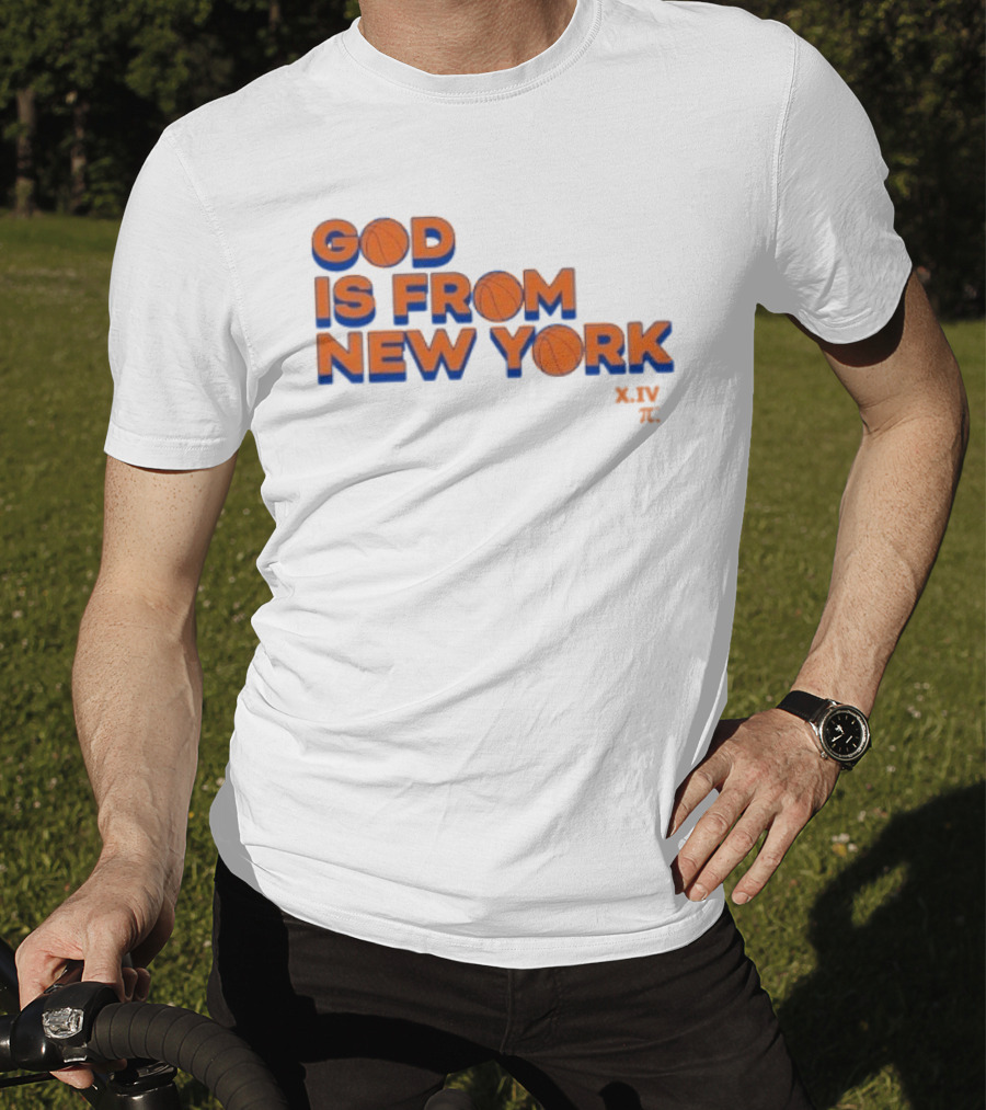 NBA Knicks God Is From New York T-Shirt