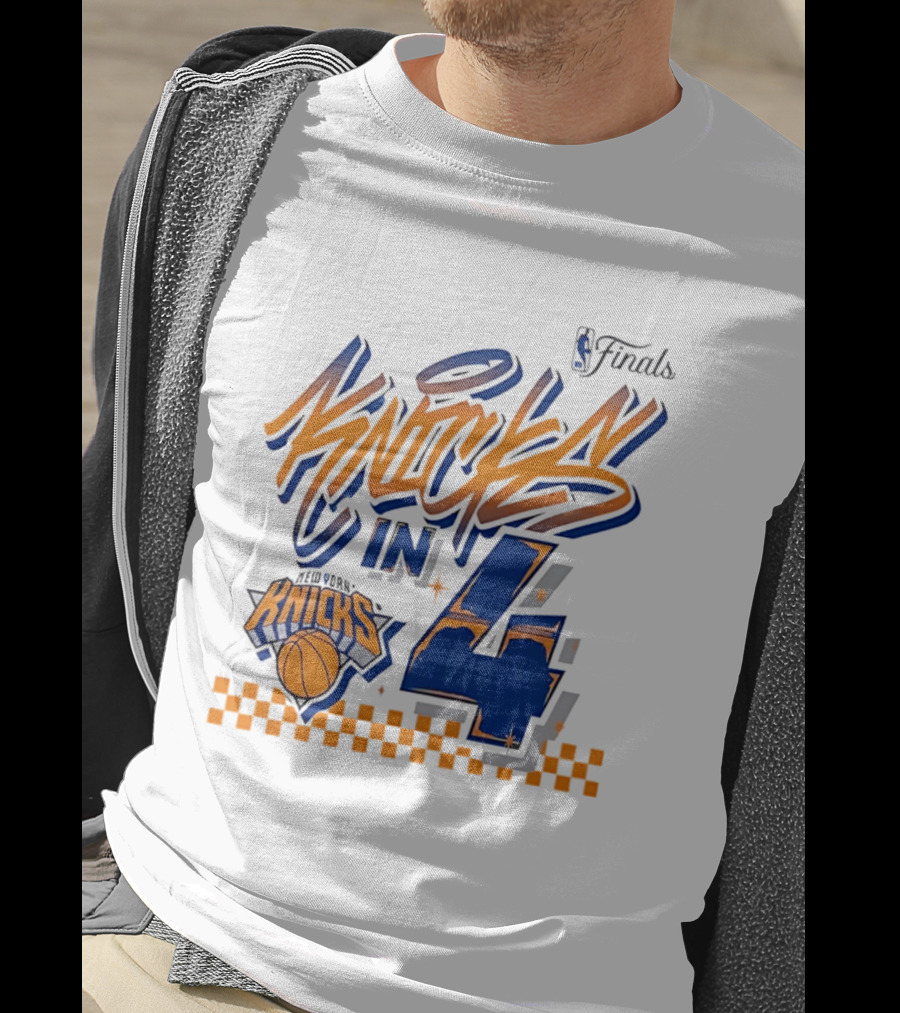 New York Knicks NBA Finals Knicks In 4 Finals Series Basketball T-Shirt