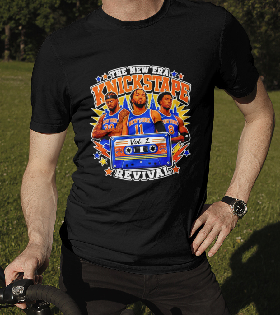 New York Knicks The New Era Knickstape Vol 1 Revival T-Shirt