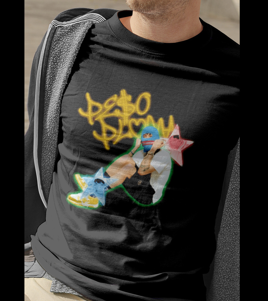 Peso Pluma Zero Love Balaclava Stars P Hundred T-Shirt