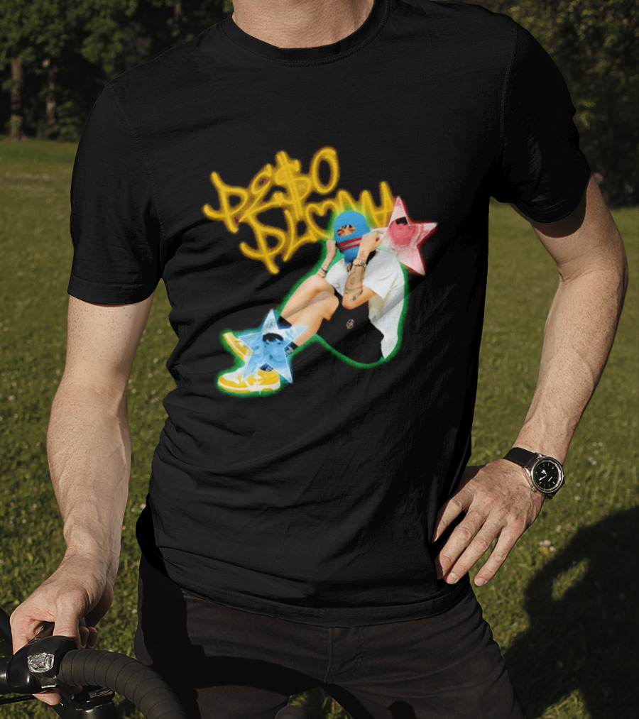 Peso Pluma Zero Love Balaclava Stars P Hundred T-Shirt