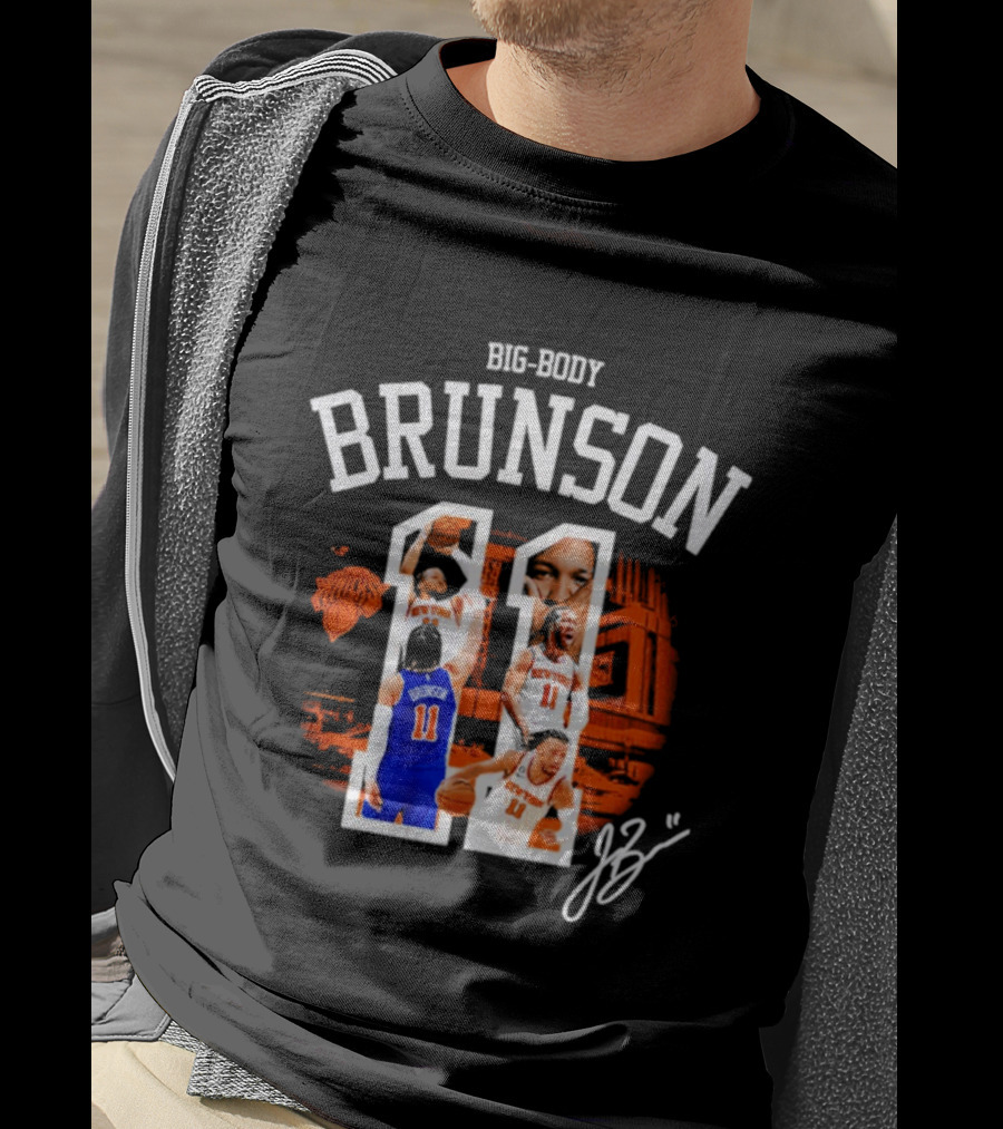 Big Body Brunson New York Knicks Basketball 11 T-Shirt