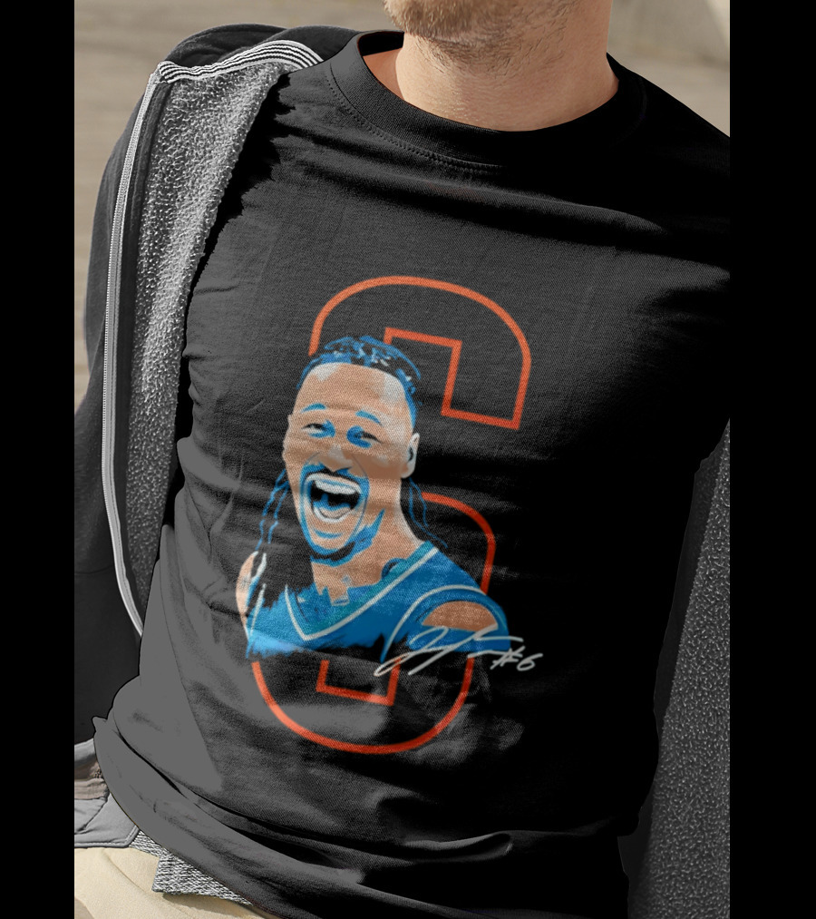 Jaylin Williams OKC Thunder #6 Cartoon T-Shirt