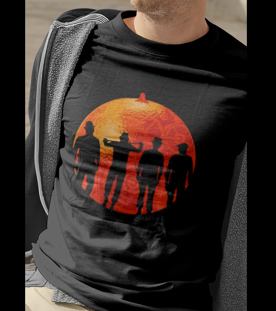A Work Orange The Droogs Silhouettes Orange Gang T-Shirt