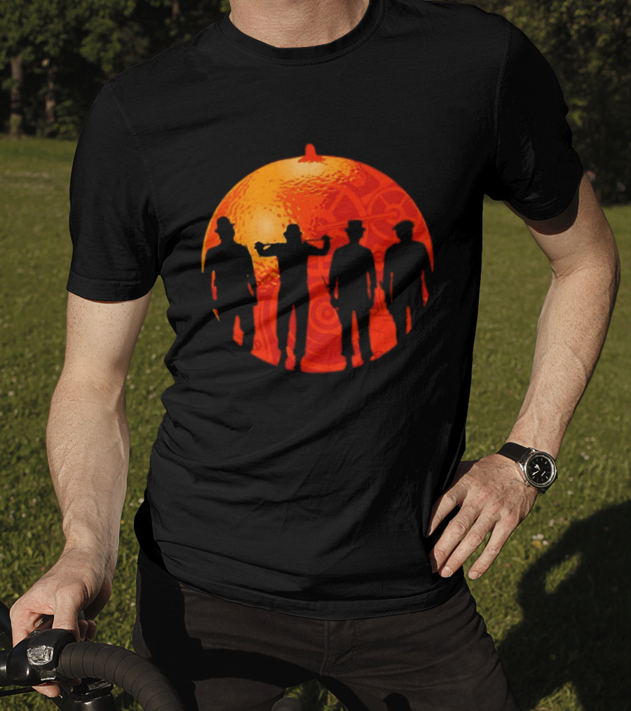 A Work Orange The Droogs Silhouettes Orange Gang T-Shirt