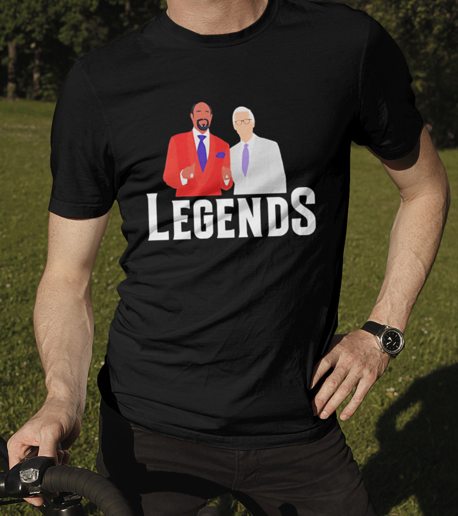 New York Knicks Legends Broadcasters Duo T-Shirt