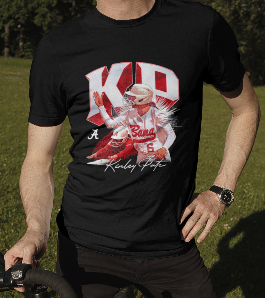 KP Alabama Bama Softball Kinley Pate NCAA Player T-Shirt