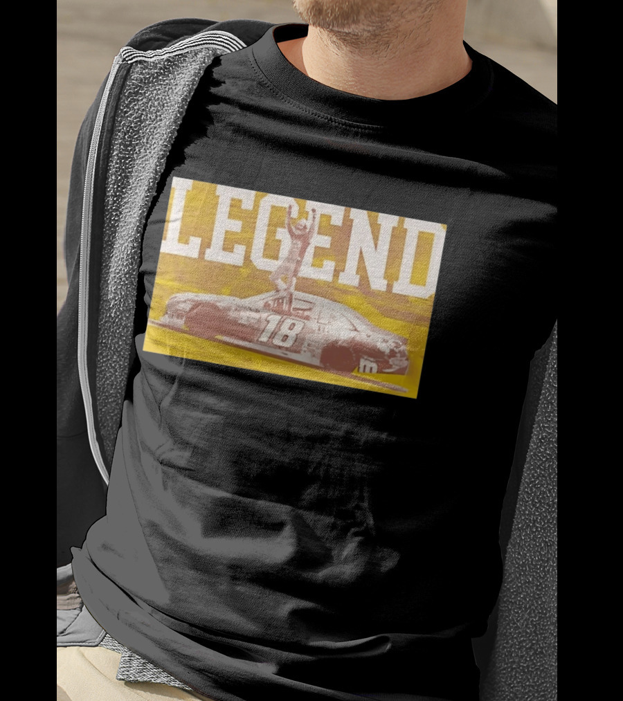 Kyle Busch 18 M&M Legend NASCAR Victory Celebration T-Shirt