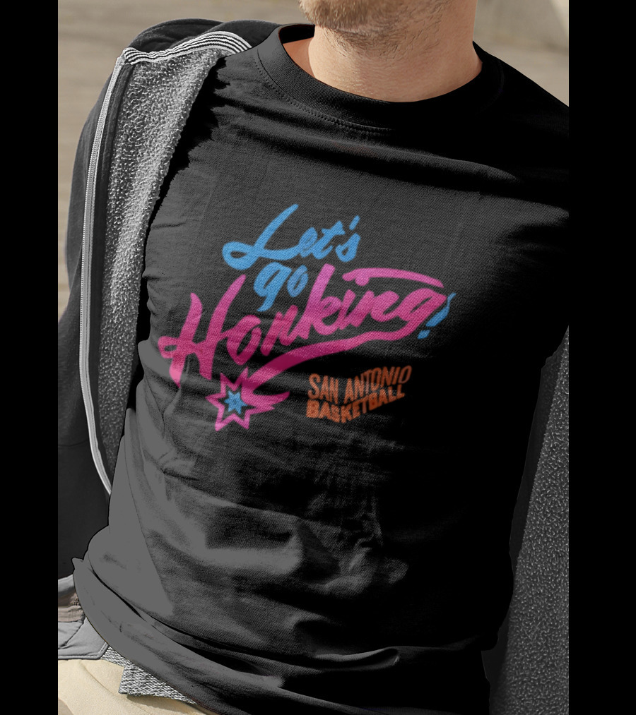 Let's Go Honking San Antonio Basketball Star T-Shirt