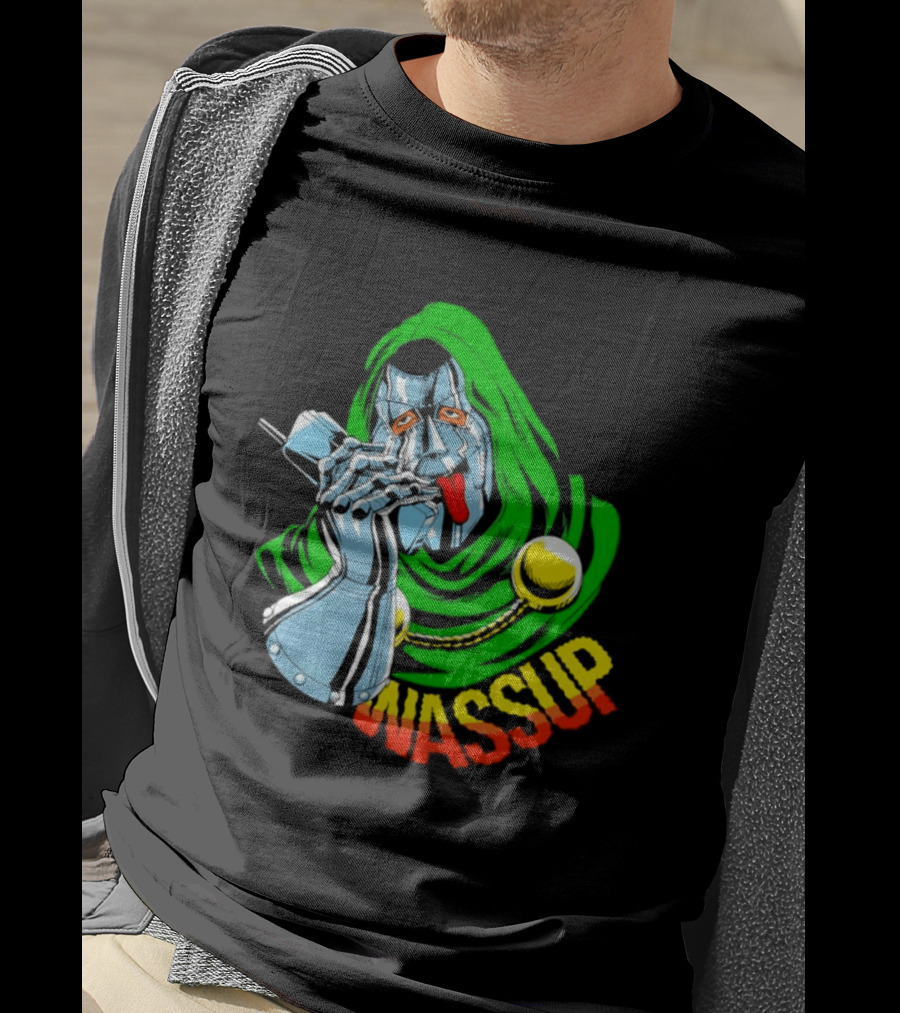 Wassup Doctor Doom Iconic Supervillain T-Shirt