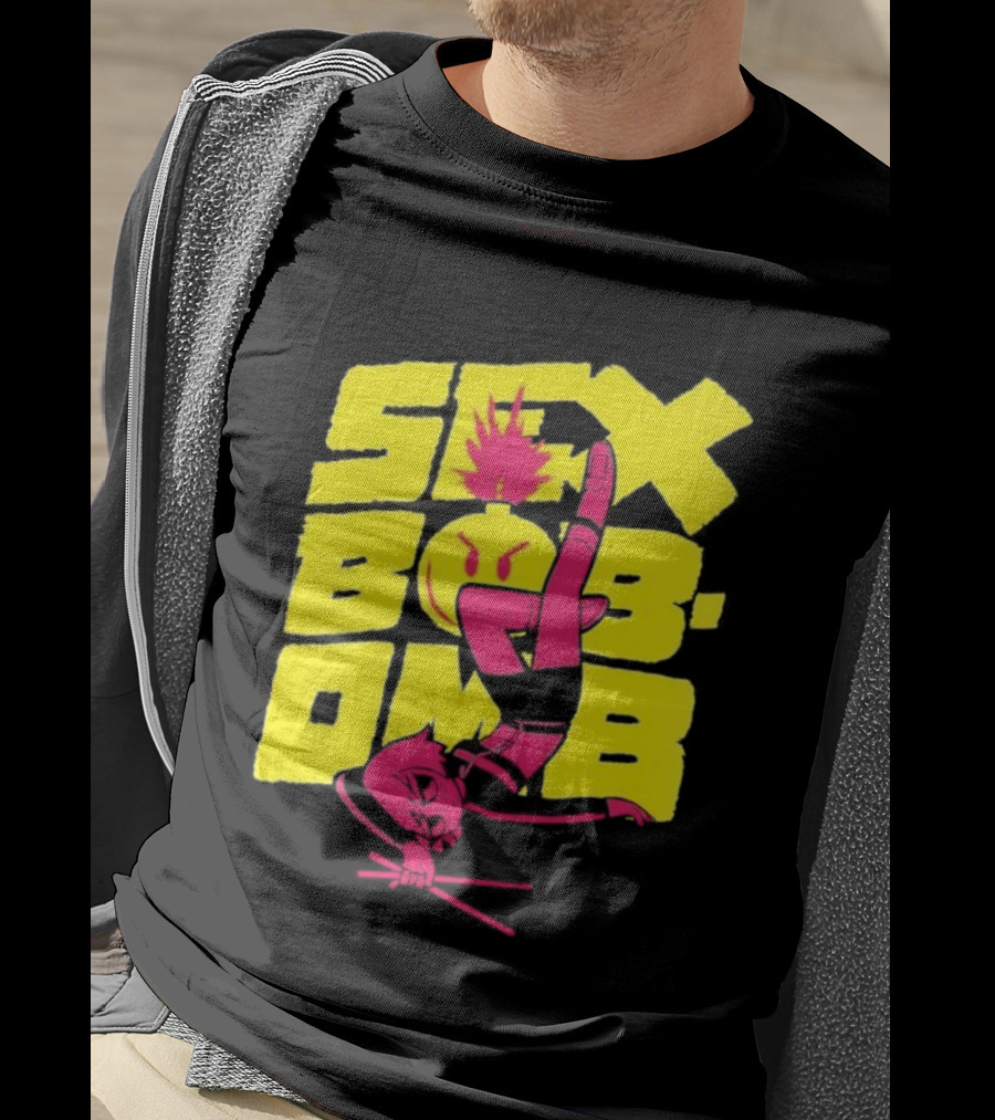 Scott Pilgrim Vol 3 Infinite Sadness 20th Anniversary Sex Bob Omb Explosion T-Shirt