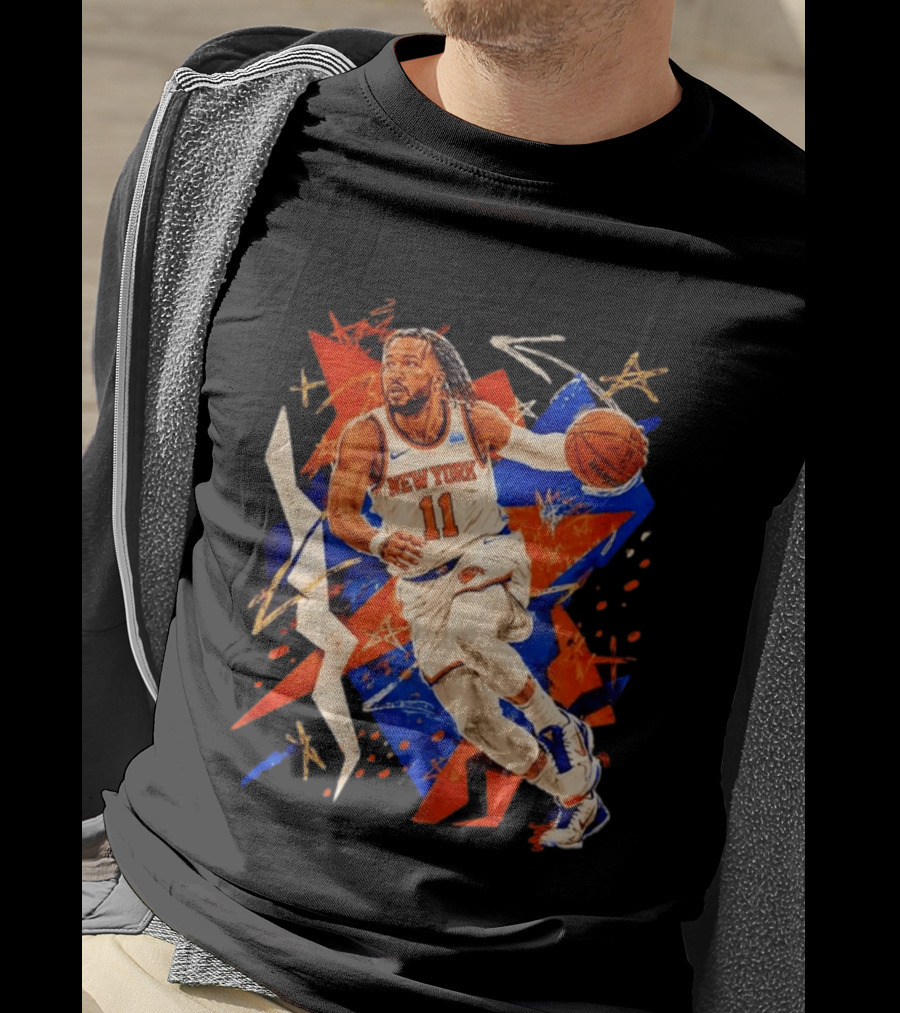 Jalen Brunson New York Knicks 11 Basketball T-Shirt