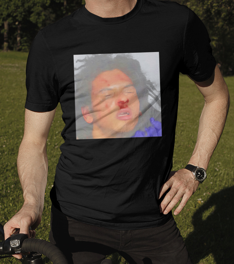 John Doe Unknown Player Generic Team Bloody Face T-Shirt