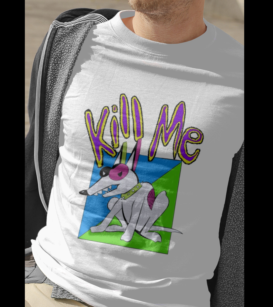 Kill Me Spuds MacKenzie Dog 1980s Pop Culture T-Shirt