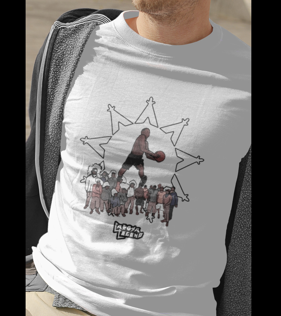 Michael Jordan Chicago Bulls NBA Lakota Legend Basketball Icon Star T-Shirt
