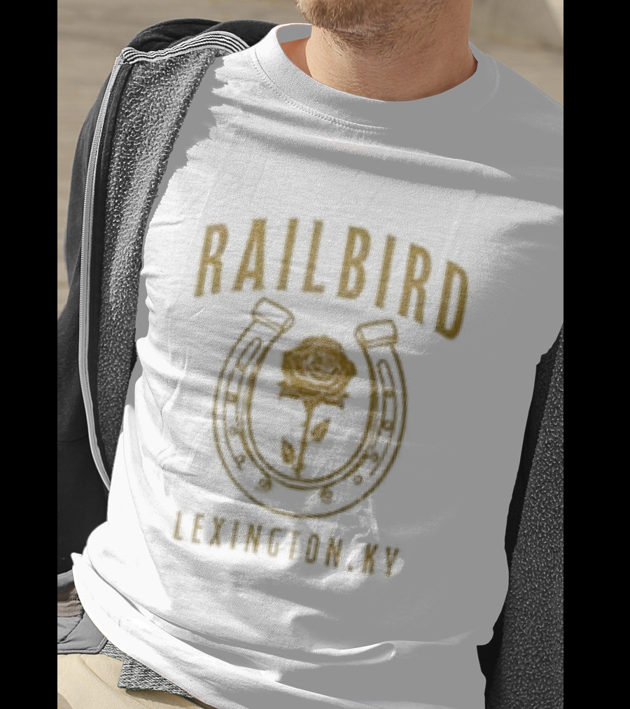 Railbird 2026 Lexington KY Music Festival June 6 7 Banjo Horseshoe T-Shirt