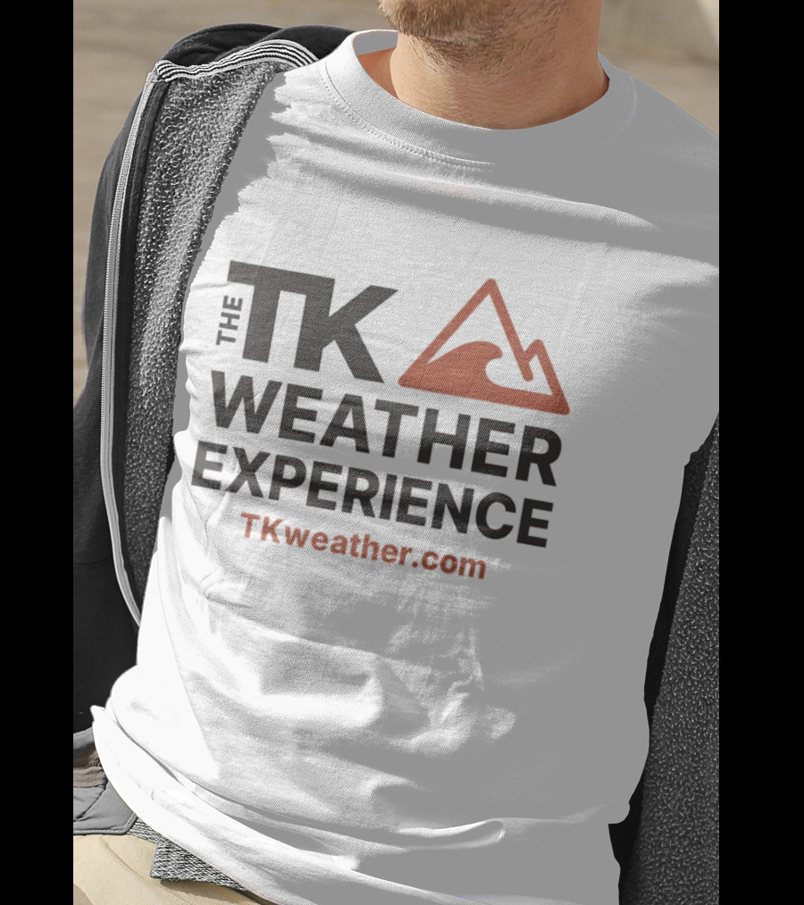 The TK Weather Experience TKweather Com Wave Mountain T-Shirt